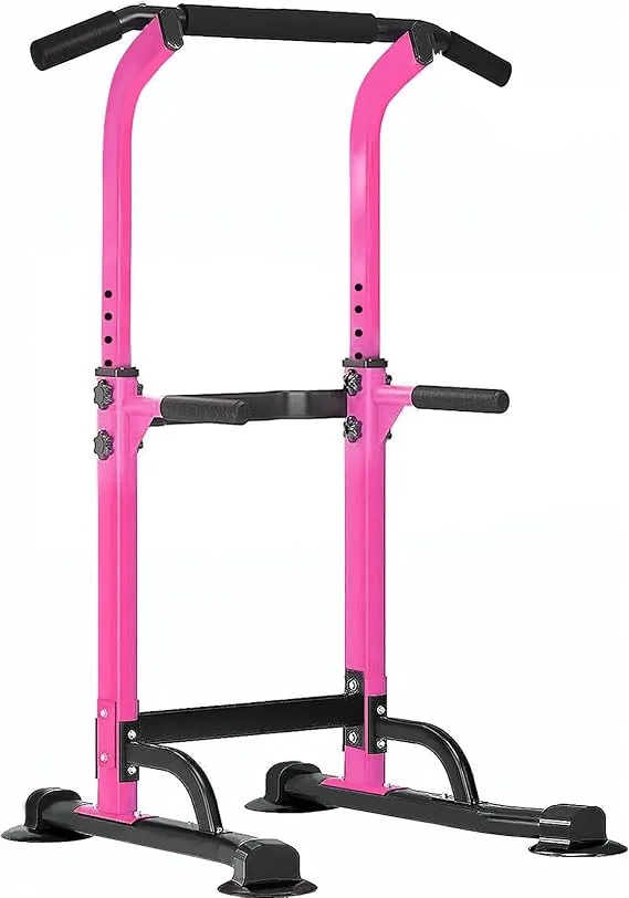 SogesPower adjustable height power tower for family home gyms