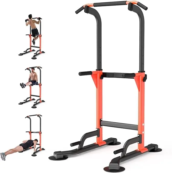 Z ZHICHI Dip Station power tower for fit home gym strength training