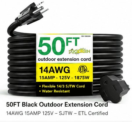 Go Green Power Inc. Outdoor Cord