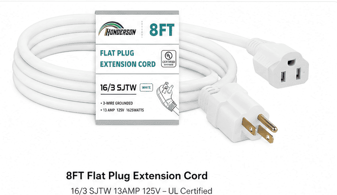 HONDERSON Indoor Extension Cord