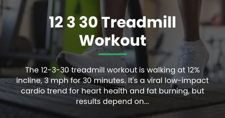 12 3 30 treadmill workout