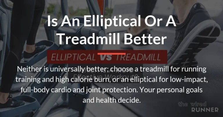 is an elliptical or a treadmill better